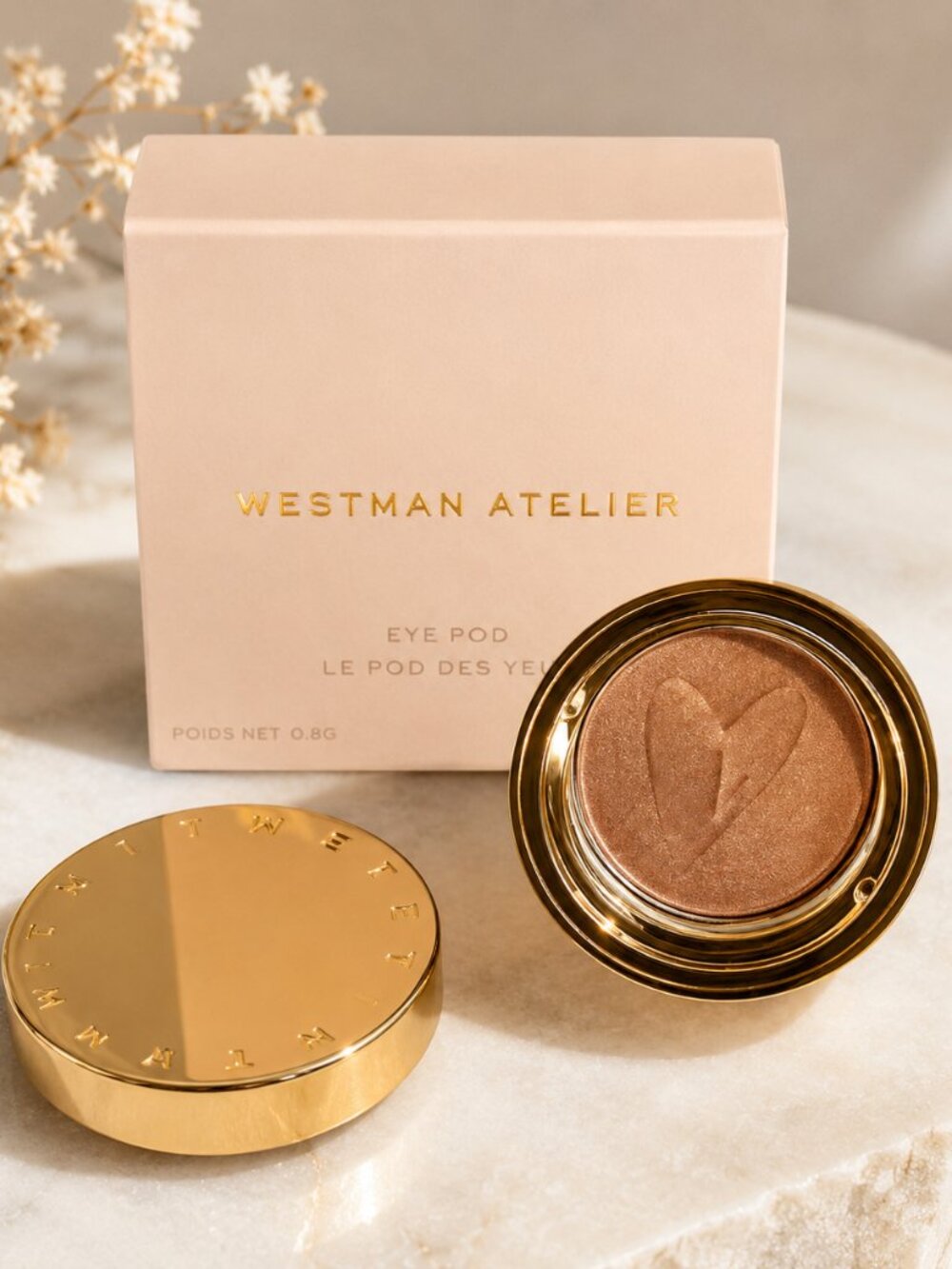 NWOT Westman Atelier Eye Pod Tabac Luxe Clean Girl Eyeshadow
